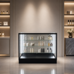 48 in. Aluminum-Frame LED Glass Showcase – SD-003 - Image 3