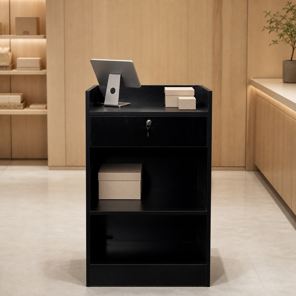 locking-retail-counter-24in-1 24 in. Locking Retail Counter - Image 1
