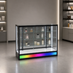 48 in. RGB Base-Lighted Glass Showcase – SD-005 - Image 3