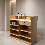 48 in. Slatwall Checkout Counter